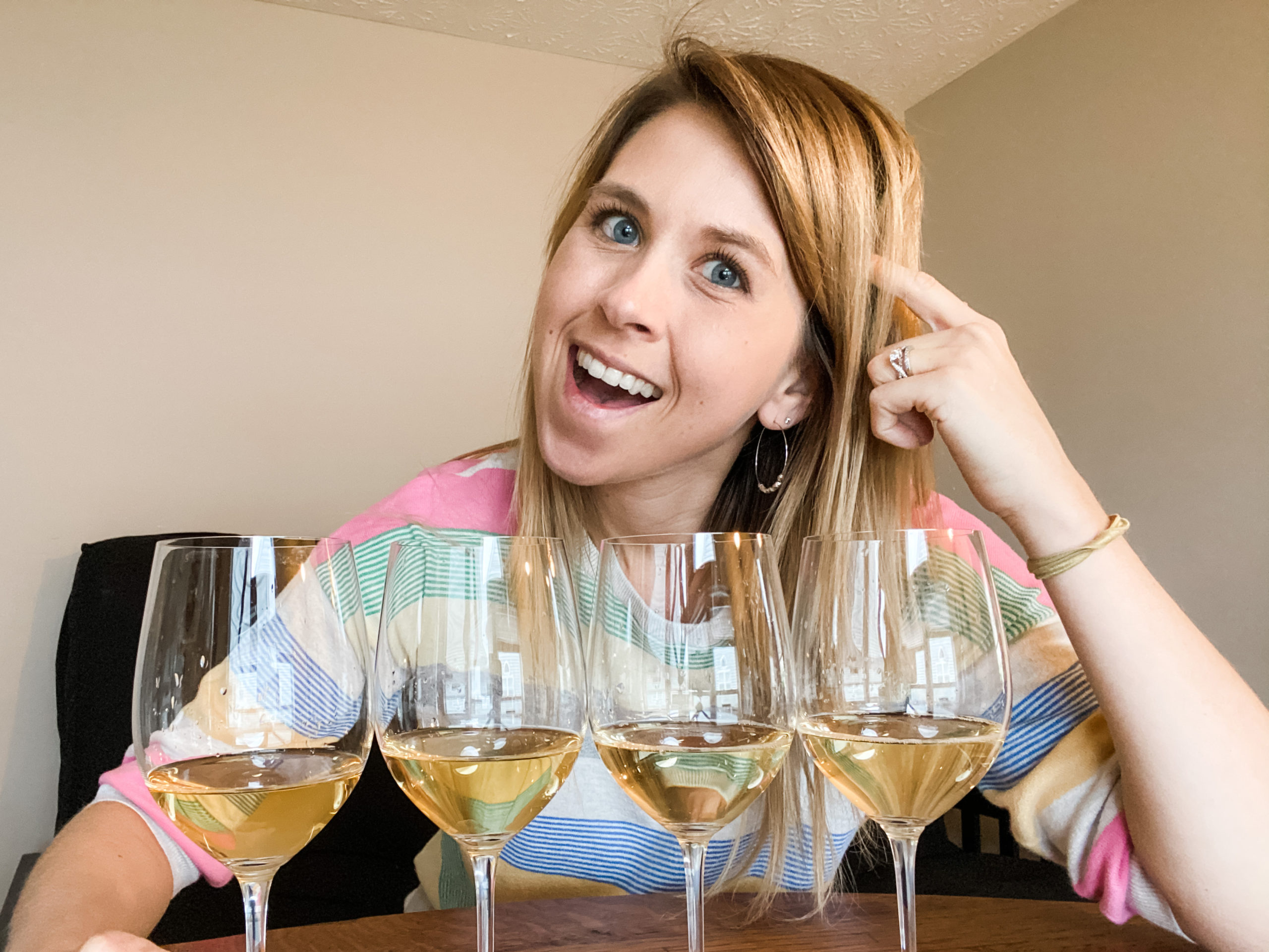 BLIND TASTING WHITES PAGE | The Grape Grind