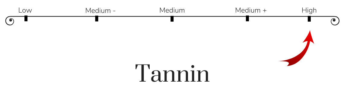 tannin in wine