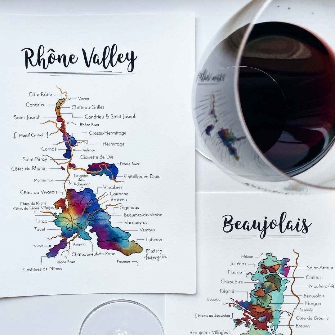 Wine maps