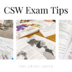 Preparing for the CSW Exam: What it's like and tips for study!